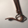 Schlüsselanhänger Leder handgefertigt M. Frosch